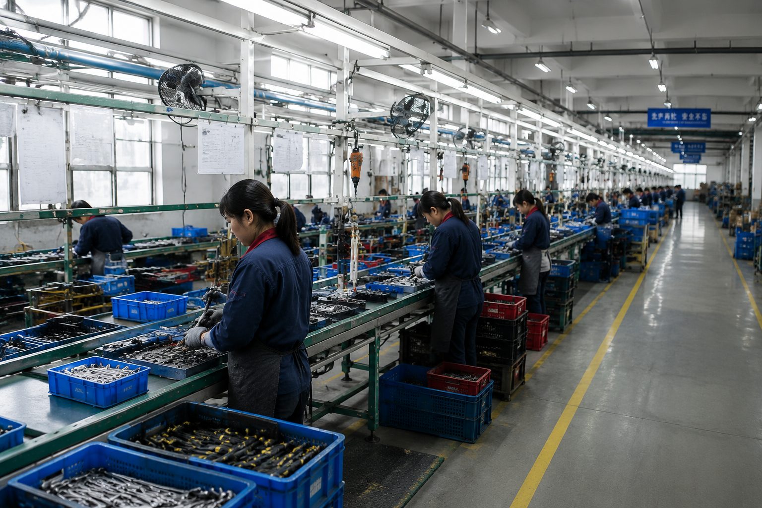 Hand tools production line